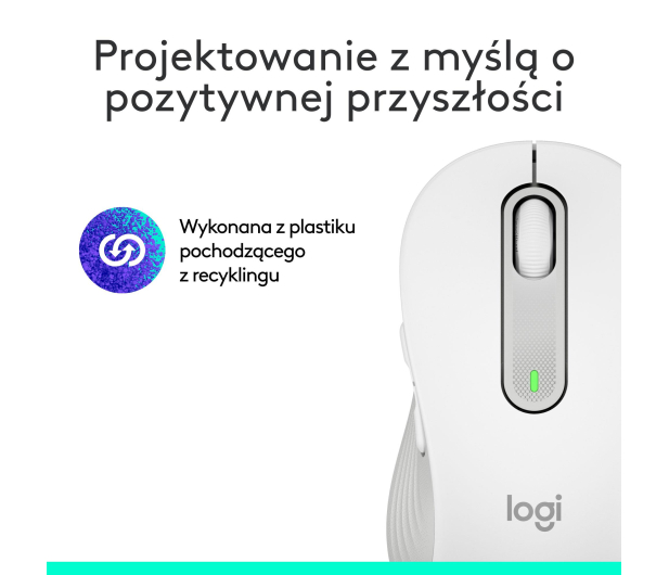 LOGITECH Signature M650 Wireless Mouse Biala - 713349 - zdjęcie 10